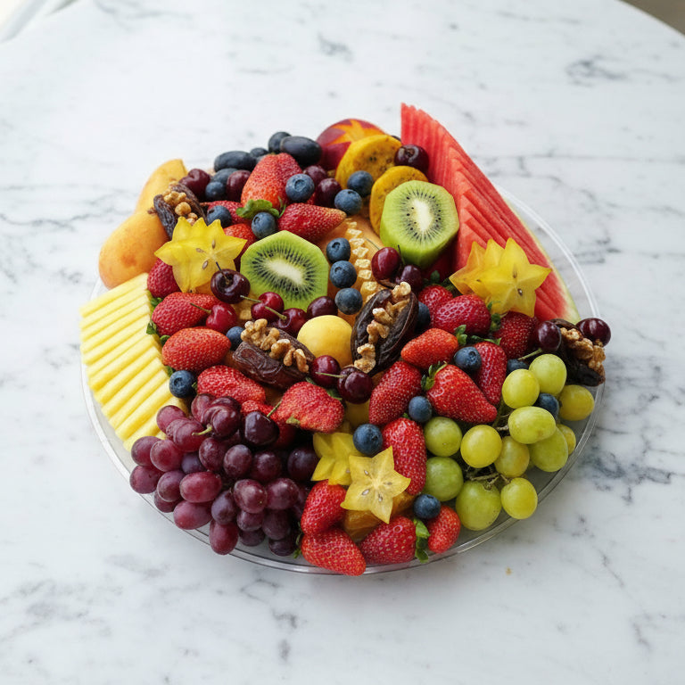 מגש יוקרה עגול L