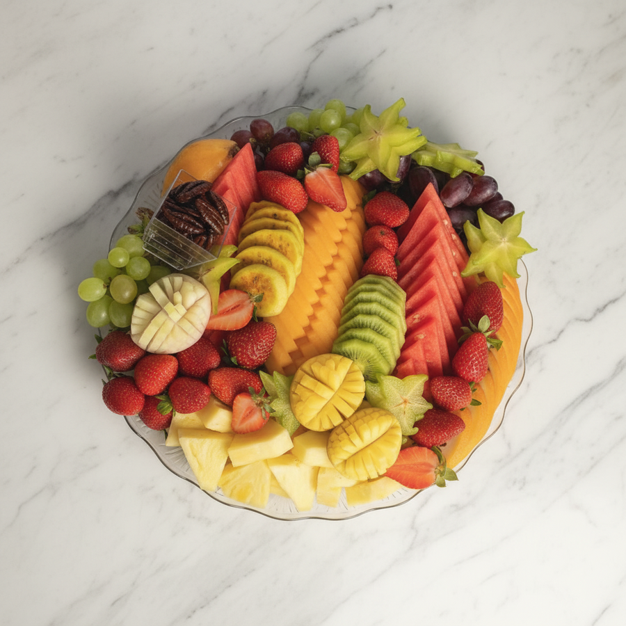 מגש עגול פירות קלאסיק S