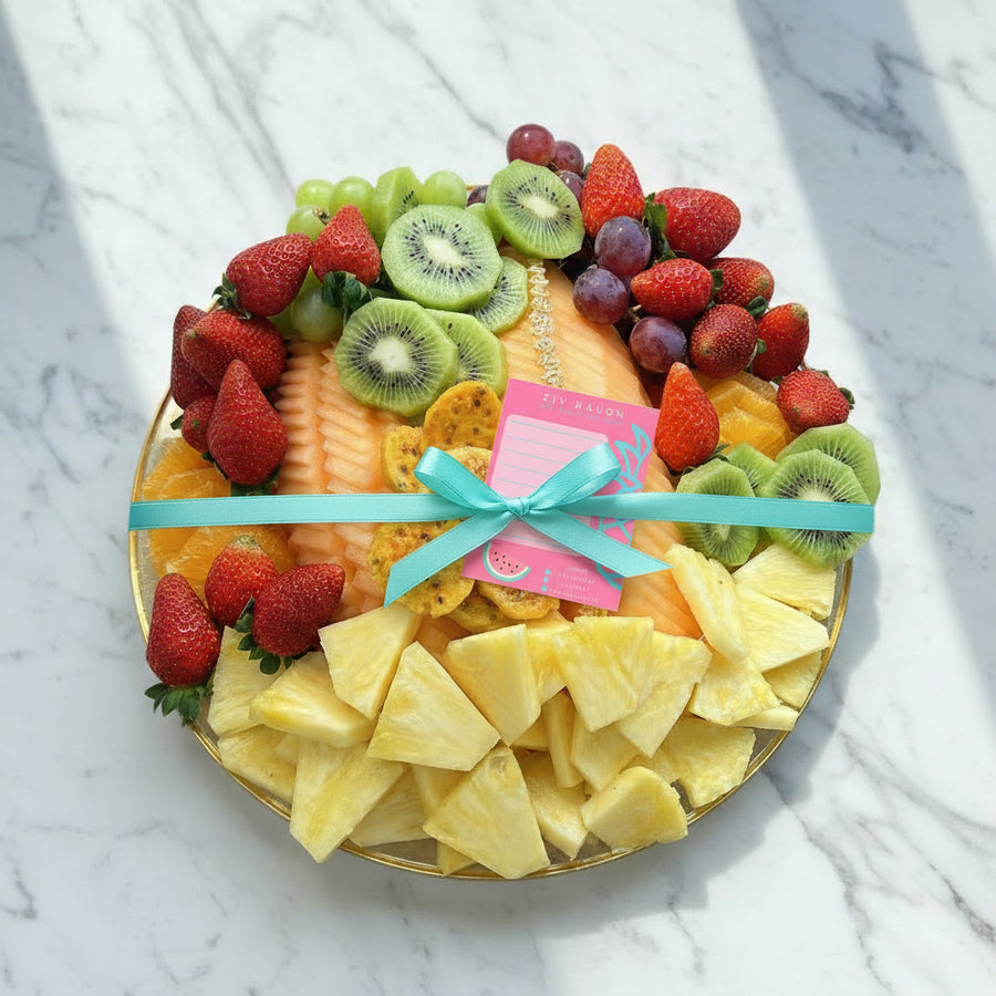 מגש יוקרה עגול L